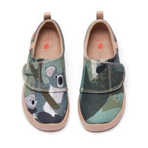 Uin Kid Shoes Casual Slip-on Canvas Loafers (Fluffy Koala)